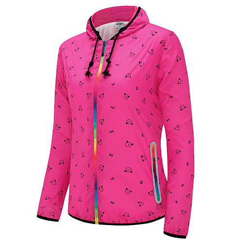 

Women's Hiking Jacket Outdoor Breathable Quick Dry Comfortable Top Single Slider Fishing Climbing Camping / Hiking / Caving Fuchsia / Green / Blue