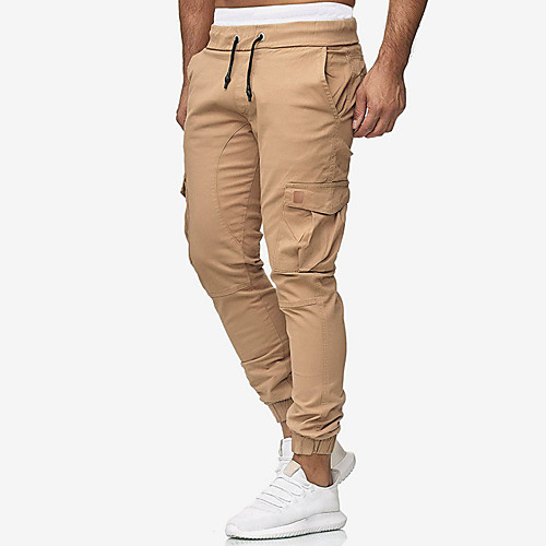 

Men's Basic Chinos Pants - Solid Colored Army Green Khaki Black US32 / UK32 / EU40 US34 / UK34 / EU42 US38 / UK38 / EU46