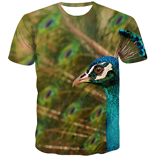 

Men's Daily Street chic T-shirt - 3D Print Rainbow