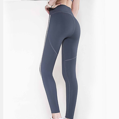 

Women's High Waist Yoga Pants Winter Blue Black Running Fitness Gym Workout Tights Leggings Sport Activewear Breathable Moisture Wicking Butt Lift Tummy Control High Elasticity Skinny