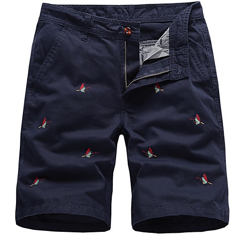 

Men's Basic Shorts Pants - Print Army Green Khaki Black US32 / UK32 / EU40 US34 / UK34 / EU42