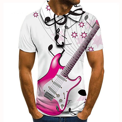 

Men's Daily Basic Polo - 3D White