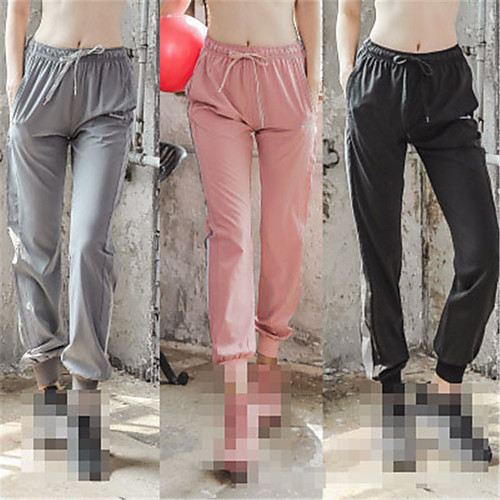 

Women's Jogger Pants Joggers Running Pants Track Pants Sports Pants Sports Bottoms Running Jogging Training Lightweight Breathable Quick Dry Fashion Blushing Pink Grey Black / Micro-elastic