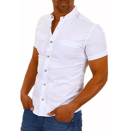 

Men's Daily Shirt - Solid Colored Black
