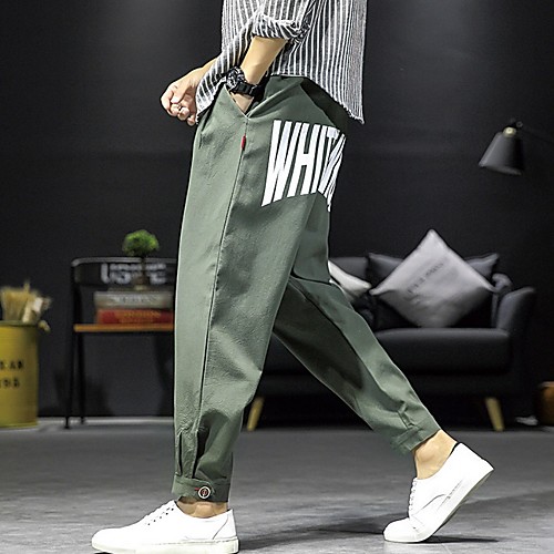 

Men's Basic Chinos Pants - Print Orange Green Blue US32 / UK32 / EU40 US34 / UK34 / EU42 US36 / UK36 / EU44