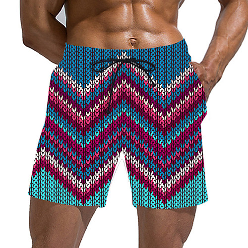 

Men's Sporty / Basic Daily Holiday Chinos / Shorts Pants - 3D Print / Drawstring Sports Blue US32 / UK32 / EU40 US34 / UK34 / EU42 US36 / UK36 / EU44