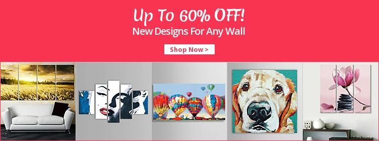 Wall Arts, Discount Oil Paintings and Wall Stickers