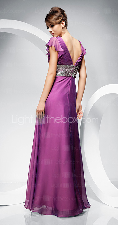 Prom / Military Ball / Formal Evening Dress - Lilac Plus Sizes / Petite ...