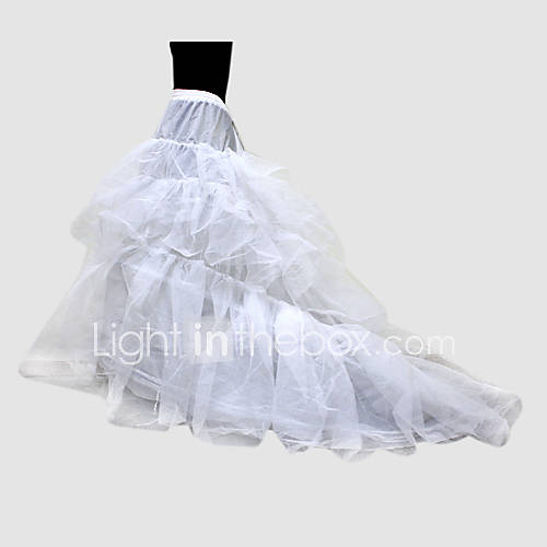 Nylon Ball Gown Chapel Train 1 Tier Floor length Slip Style/ Wedding Petticoats