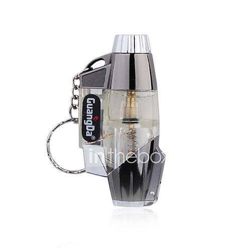 Metallic Windproof Butane Jet Lighter