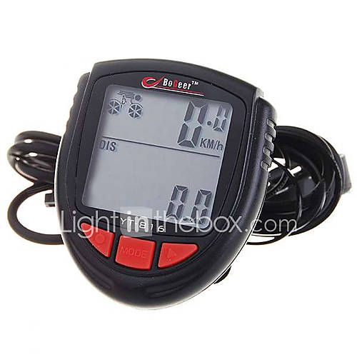 1.4 LCD Electronic Bicycle Computer/Speedometer