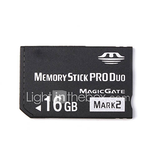 16GB Memory Stick PRO Duo Memory Card