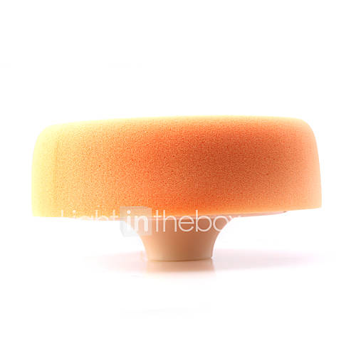 Car Furniture Polishing Sponge Buffling Pad Polisher   Orange