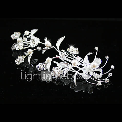 Gorgeous Imitation Rhinestones Bridal Combs