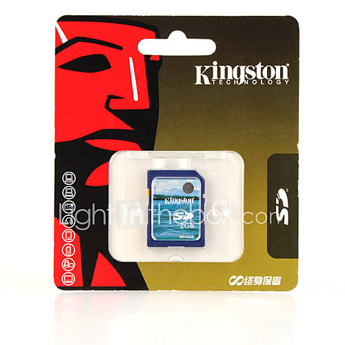 2GB Kingston SD Memory Card