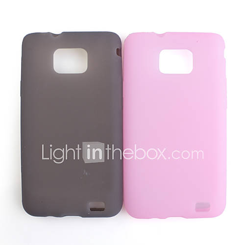 Protective Silicone Case for Samsung i9100 (Assorted Colors)