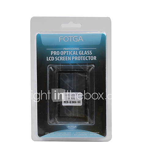 Fotga Premium LCD Screen Panel Protector Glass for Sony NEX 3/NEX 5