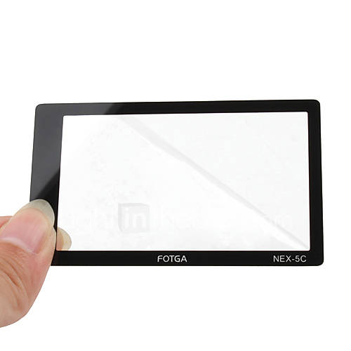 Fotga Premium LCD Screen Panel Protector Glass for Sony NEX 3/NEX 5