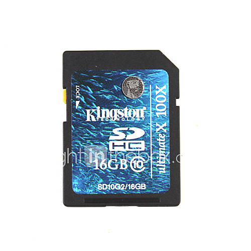 16GB Kingston SD/TF SDHC Memory Card (Class 10)