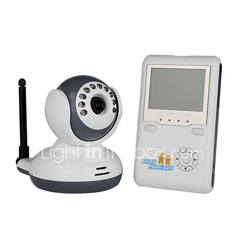Wireless Digital Baby Monitor Kit 2 Way Talk WiFi Free (2.4GHz)