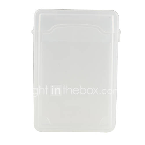 Protective Plastic Case for 3.5 SATA HDD (Translucent)