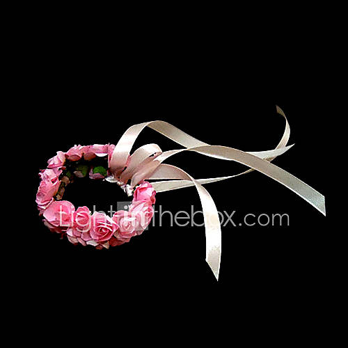 Lovely Pink Paper Flower Wedding Flower Girl/Bridal Wrist Flower