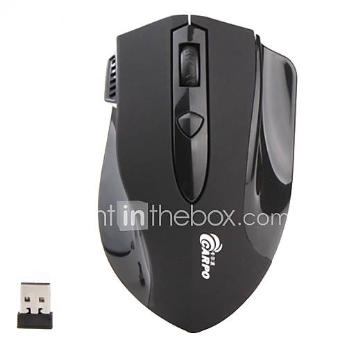 USB 2.4Ghz Wireless Mouse (Black)