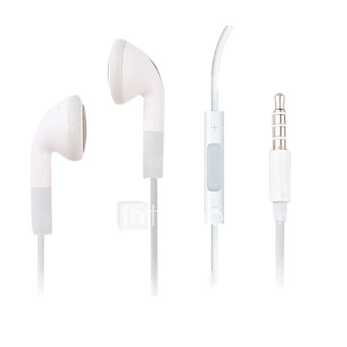 Stylish 3.5mm Earphone with Mic and Volume Control for iPhone 5 iPhone 4/4S