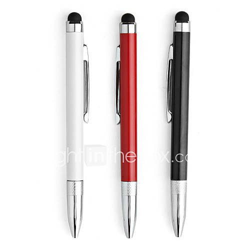 Premium 2 in 1 Capacitive Touchscreen Stylus Ballpoint Pen for iPad, iPhone, Android Phones and Tablets