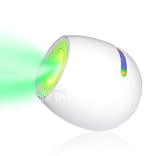 Mini Full Color LED Mood Light with Touchscreen Scroll Bar (White)