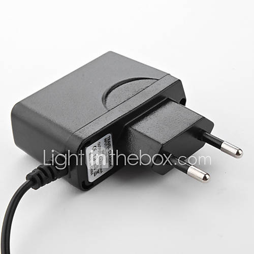 AC Power Adapter for Nintendo DSi, 3DS and DSi XL (EU, Black)