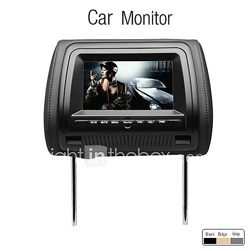 7 Inch Digital Screen Car Headrest Monitor