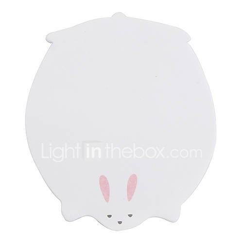 Fat Rabbit Shaped Sticky Note Memo Pad
