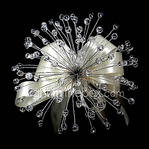 Elegant Free form Crystal Wedding Bridal Bouquet