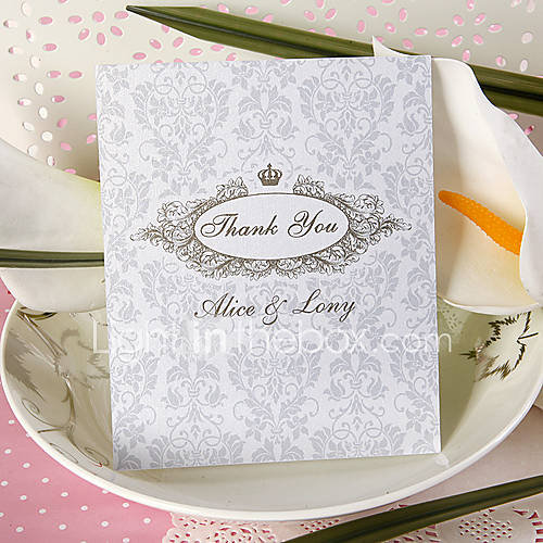 Thank You Card   Crown (Set of 50)