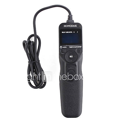 Hongdak Remote Shutter Release Cord for Olympus RM UC1 (Black)