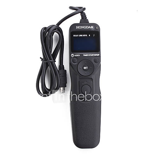 Hongdak Remote Shutter Release Cord for Nikon MC DC2 (Black)