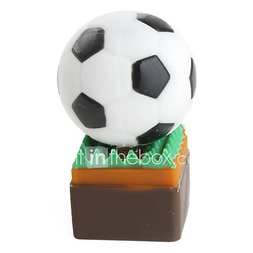 4GB Football Style USB Flash Drive (White)