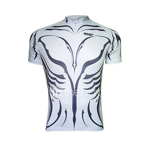 SPAKCT  Mens Cycling Short Sleeve Jerseys With 100% Polyester And Quick Dry Function Fabrics