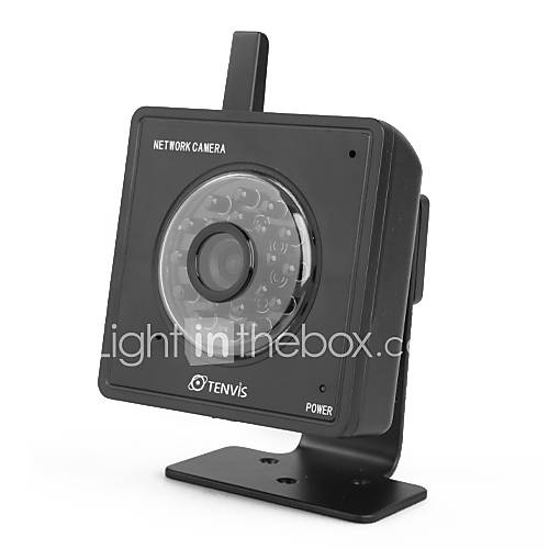 TENVIS   Mini IP Wireless Network Camera iPhone / Android / Blackberry Supported (Black)
