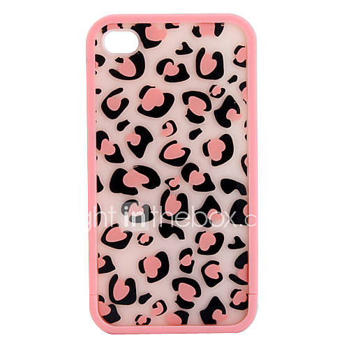 Protective Polycarbonate Bumper and Back Cover for iPhone 4 and iPhone 4S (Heart Pattern)