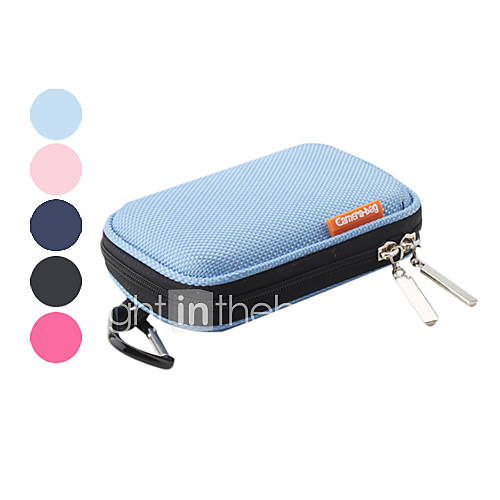 Portable Compact Camera Bag with Hang Pothook (Assorted Colors)