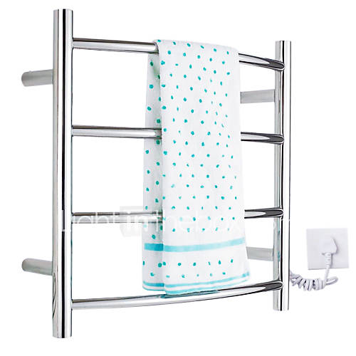 40W Arc Wall Mount Circular Tube Towel Warmmer Drying Rack