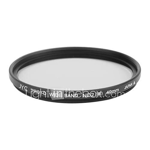 Genuine JYC Super Slim High Performance Wide Band ND2 Filter 49mm