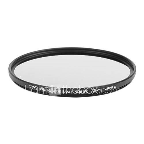 Genuine JYC Super Slim High Performance Wide Band ND8 Filter 72mm