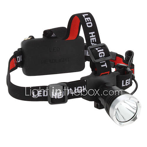 3 Mode Cree XM L T6 LED Headlamp (1200LM, 1x18650/3xAAA)