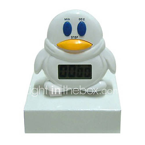 Penguin Design Magnetic Kitchen Cooking Digital Timer