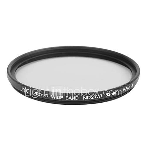 Genuine JYC Super Slim High Performance Wide Band ND2 Filter 52mm