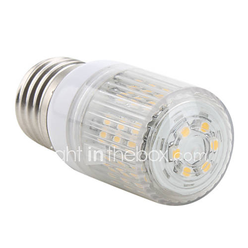 E27 3W 48x3528 SMD 150LM 2800 3200K Warm White Light LED Corn Bulb (230V)