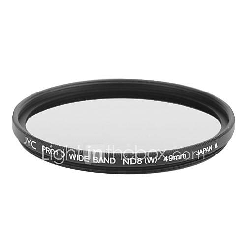Genuine JYC Super Slim High Performance Wide Band ND8 Filter 49mm